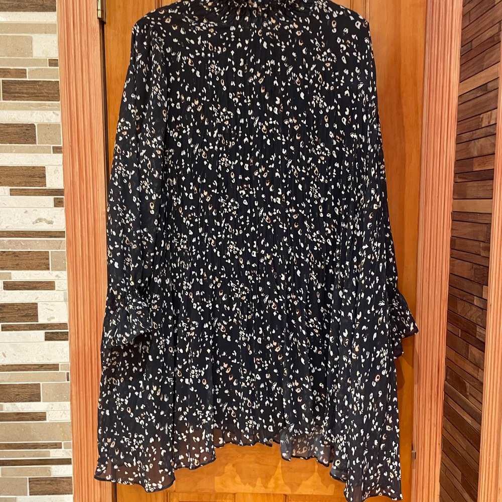 Beautiful asymmetrical,delicate woman dress.
